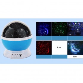 Proyektor Lampu LED Sphere - Blue - 5