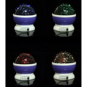 Proyektor Lampu LED Sphere - Blue - 8