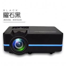 LED Proyektor dengan Ragam Interface 1080P - A313 - Black - 3