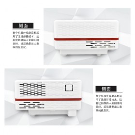 LED Proyektor dengan Ragam Interface 1080P - A313 - Black - 4