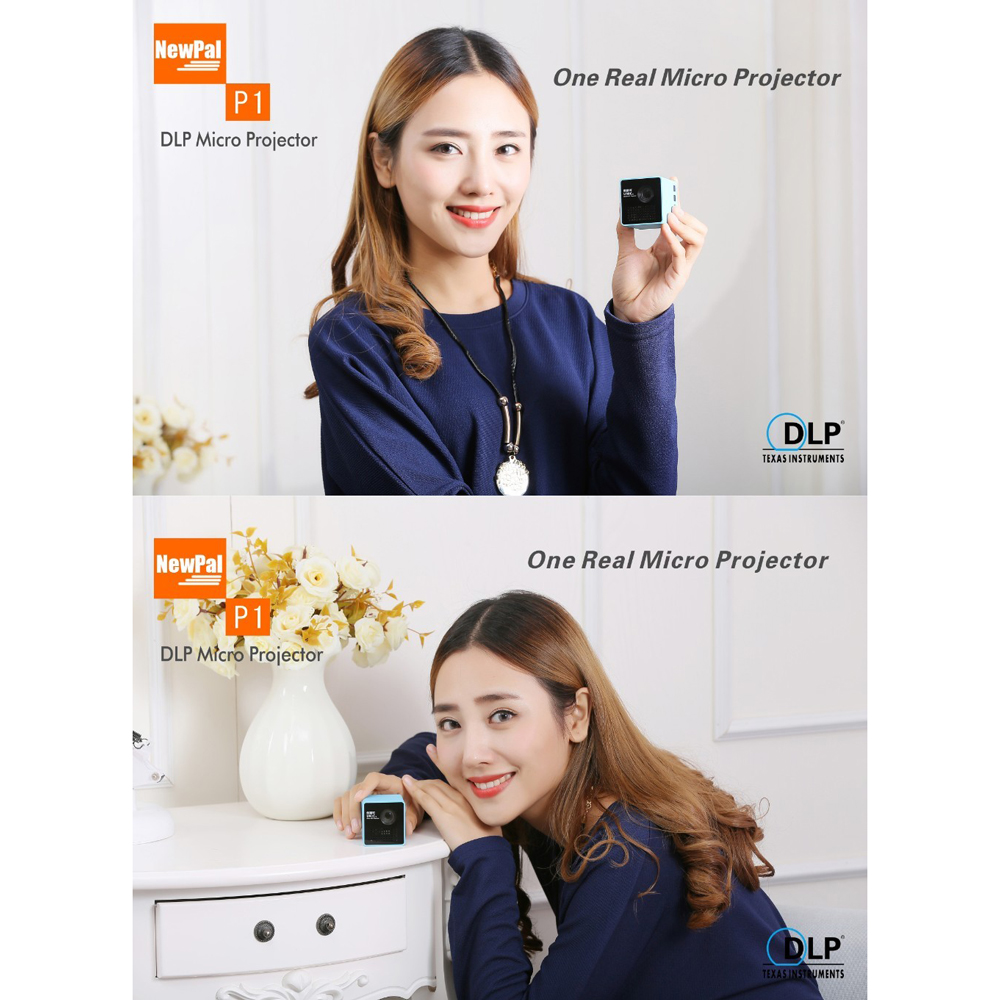 UNIC P1 DLP Proyektor Mini 640P 30 