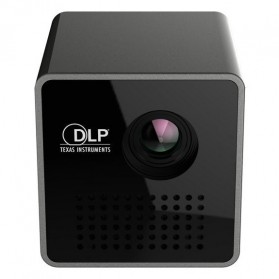 UNIC P1+ WiFi DLP Proyektor Mini 640P 30 Lumens - Black - 1