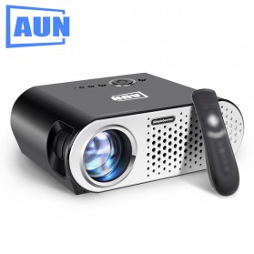 AUN Proyektor Android 1280 x 768 Pixel 3200 Lumens - T90S (backup) - Black - 1