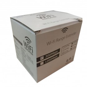 Amkle Wireless WiFi Range Extender Amplifier Booster 300Mbps - WR102 - White - 9