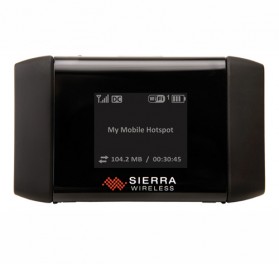 Sierra Wireless AirCard 754S Mobile Hotspot - 4G LTE 100 Mbps - Black - 1