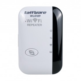 Taffware Wireless-N WiFi Repeater 300Mbps - WL0189 - White
