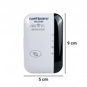 Taffware Wireless-N WiFi Repeater 300Mbps - WL0189 - White - 7