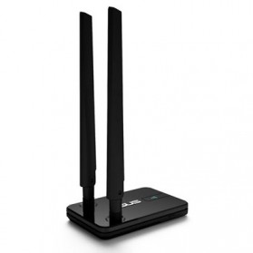 Asus Wireless N300 USB Adapter Dual 5dbi Detachable Antenna - USB-N14 - Black - 4