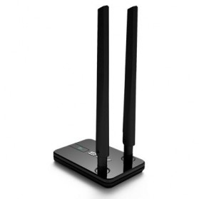 Asus Wireless N300 USB Adapter Dual 5dbi Detachable Antenna - USB-N14 - Black - 7