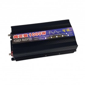 SUNYIMA Pure Sine Wave Car Power Inverter DC 24 to AC 220V 1000W - SY1000 - Black - 3