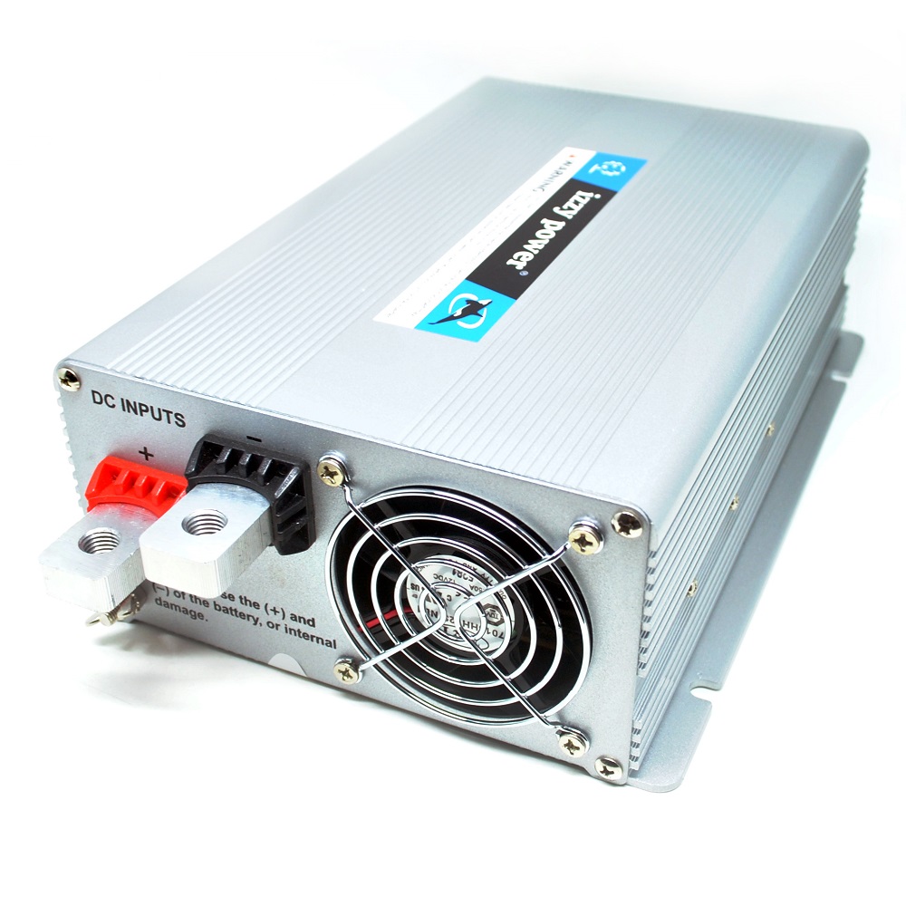 IZZY POWER DC to AC Car Inverter HTE100012 1000 Watt 12 Volts