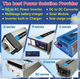 IZZY POWER DC to AC Car Inverter HT-E-150-12 150 Watt 12 Volts - with powerful USB power port - 3
