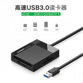 UGreen Card Reader Multifungsi USB 3.0 - 30231 - Black - 2