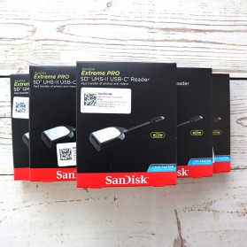 Sandisk Extreme PRO SD Card Reader USB Type C UHS - II - SDDR-409 - Black - 3
