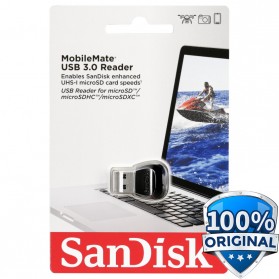 SanDisk MobileMate USB 3.0 Card Reader - SDDR-B531 - Black