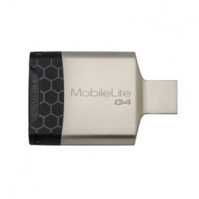 Kingston MobileLite G4 Card Reader USB 3.0 - FCR-MLG4 - Silver - 3