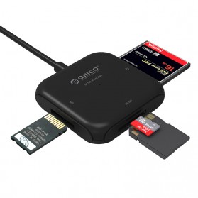 Orico Card Reader USB 3.0 TF SD CF MS - CRS31A-03 - Black - 1