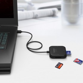 Orico Card Reader USB 3.0 TF SD CF MS - CRS31A-03 - Black - 4