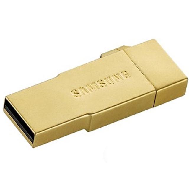 Hasil gambar untuk SAMSUNG 32GB Metal OTG USB Card Original