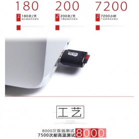 Mini USB Card Reader for Micro SD - Black - 8