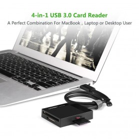 Card Reader Multifungsi USB 3.0 Dengan Micro USB OTG - Black - 10