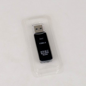 Mosunx USB 3.0 Card Reader MicroSD & SD Card - SHTC-08 - Black - 9