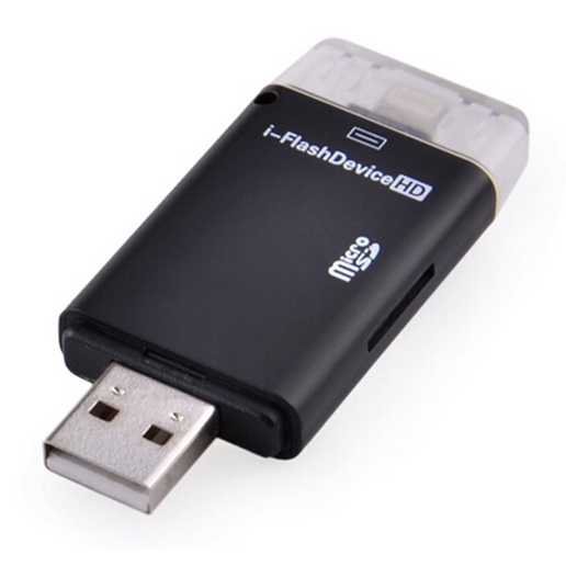 I-FlashDrive External Storage OTG Card Reader for Apple 