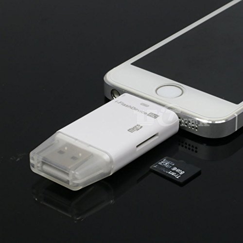 I-FlashDrive External Storage OTG Card Reader for Apple 