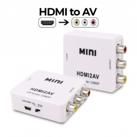 Saintholly Konverter HDMI to AV - ST-209 - White