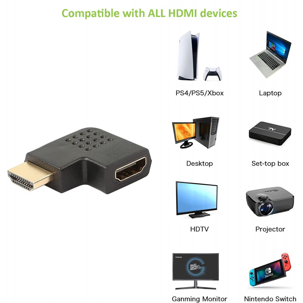 Gambar produk L Shape HDMI Converter Male to Female - L270