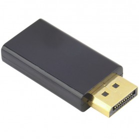 DZST Display Port Male to HDMI Female Port Adapter - DZST024 - Black - 4