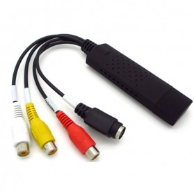 Easy Cap Video Capture Card Adapter USB 2.0 Digital - 007 - Black - 3