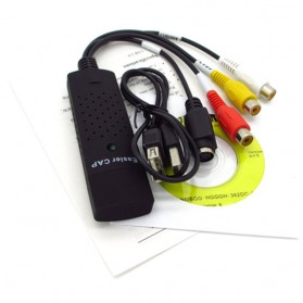 Easy Cap Video Capture Card Adapter USB 2.0 Digital - 007 - Black - 4