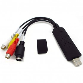 Easy Cap Video Capture Card Adapter USB 2.0 Digital - 007 - Black - 6