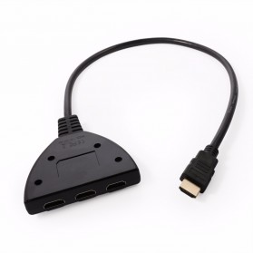 Amkle Kabel HDMI Switch 3 Port 4Kx2K 3D - XZT001107 - Black - 6