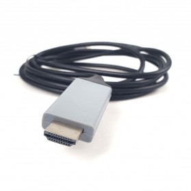 FSU Kabel Konverter USB Type C to HDMI 4K 2 Meter - VUH-05 - Black - 2
