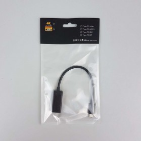 CHAOH Kabel Konverter USB Type C to HDMI 4K 15cm - MM142 - Black - 9