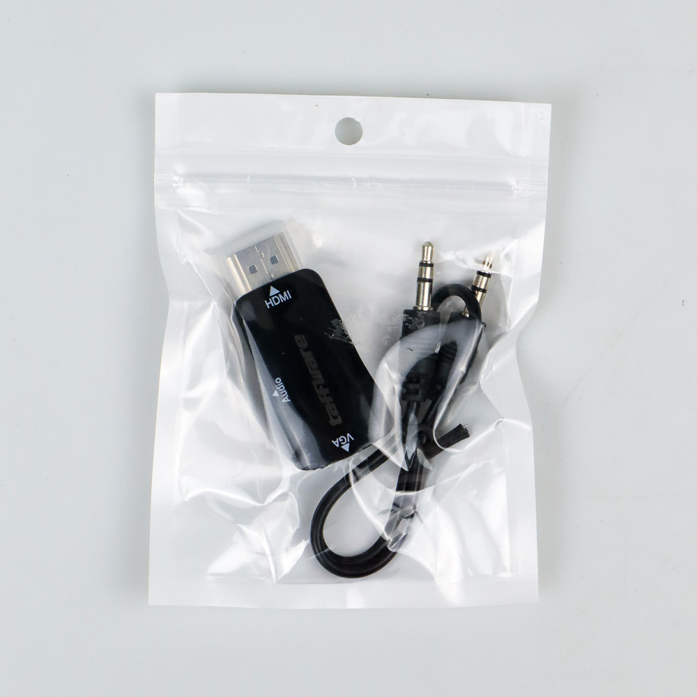 Taffware Adaptor HDMI ke VGA \u0026 AUX 