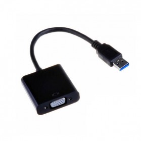 Adaptor Display USB 3.0 ke VGA - CM162 - Black - 3