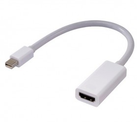 Kabel Adapter Mini Displayport ke HDMI Female - White - 3