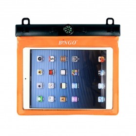 Bingo Waterproof Bag for iPad Mini - WP086 - WP089 - Orange - 1