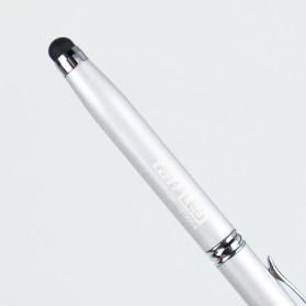 TaffLED 4 in 1 Senter Laser Pointer Pen dan Stylus - T0054 - Silver - 5