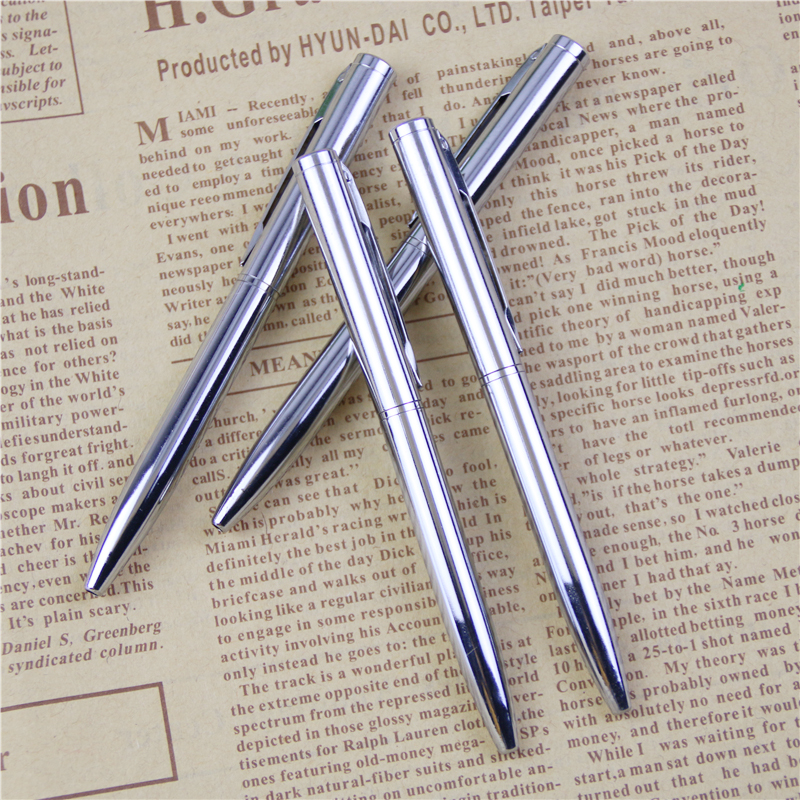 pena ballpoint metal silver jakartanotebook pena ballpoint metal silver jakartanotebook