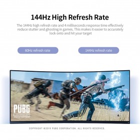 Promo Xiaomi Ultra Wide C urved Gaming Monitor 1440P 144Hz AMD Free-Sync