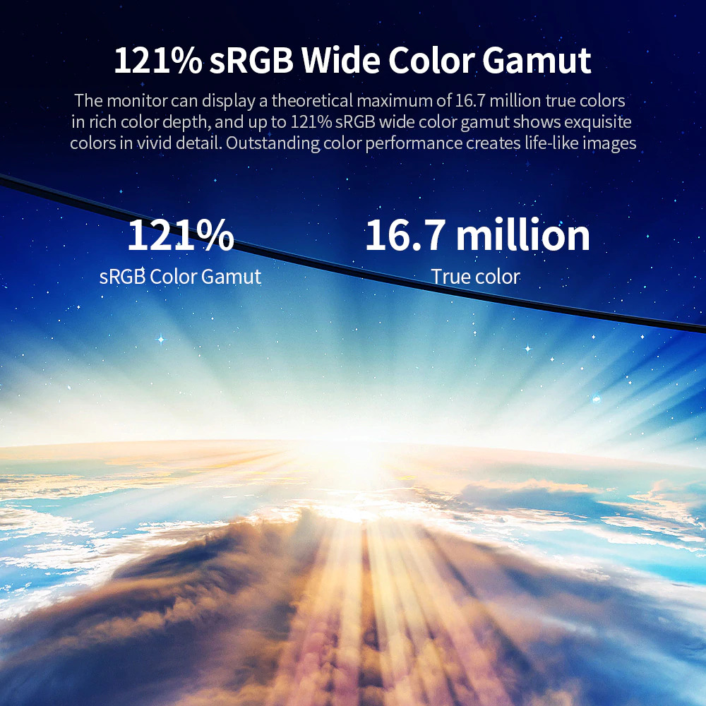 Xiaomi Ultra Wide Curved Gaming Monitor 1440P 144Hz AMD