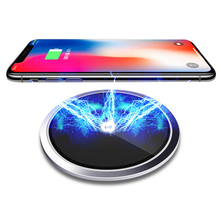 Gambar produk JAVY Ultra Thin Qi Wireless Charger - W3