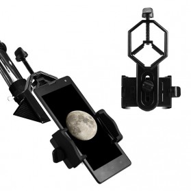 Eyeskey Smartphone Holder untuk Teropong Binocular Monocular Telescope - CM4 - Black - 2
