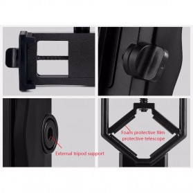 Eyeskey Smartphone Holder untuk Teropong Binocular Monocular Telescope - CM4 - Black - 6