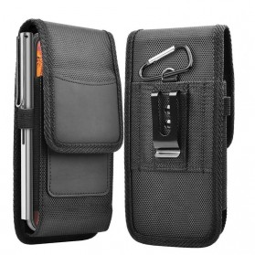 Syrinx Tas Smartphone Case Waist Bag Fanny Pack Belt Loop Size XL - SY20 - Black - 2
