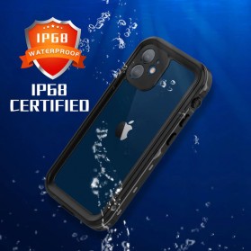 Redpepper Casing Waterproof Diving Cover Armor Underwater Case for iPhone 13 Pro - XI68 - Black - 7